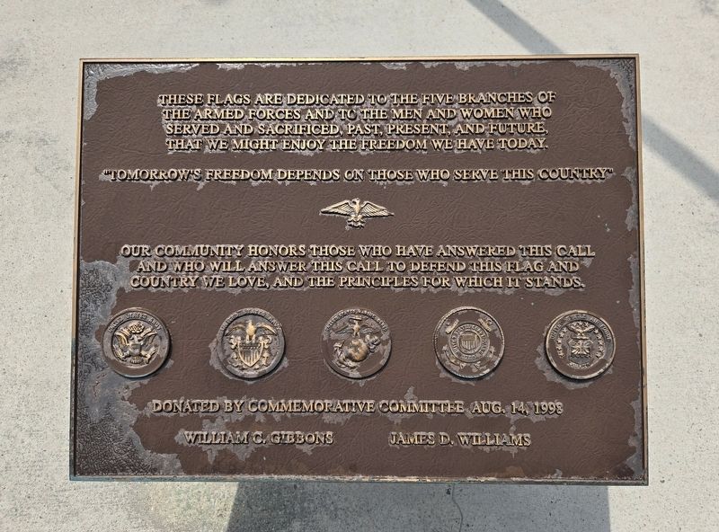 Armed Forces Memorial. Click for full size. Armed Forces Memorial image. Click for full size.