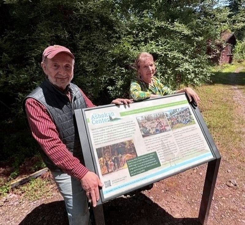 The Ashoken Center Marker. Click for full size. The Ashoken Center Marker image. Click for full size.