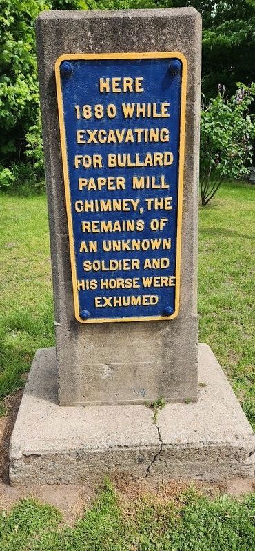 Interesting Marker in Veteran's Memorial Park image. Click for full size.
