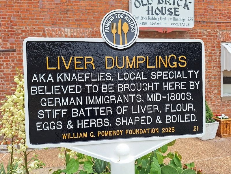 Liver Dumplings Marker image. Click for full size.