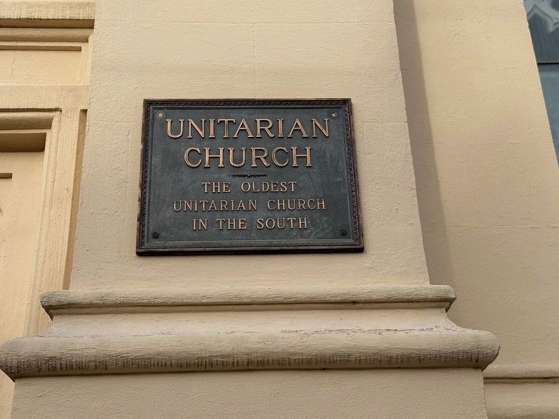 Additional signage on the church image. Click for full size.