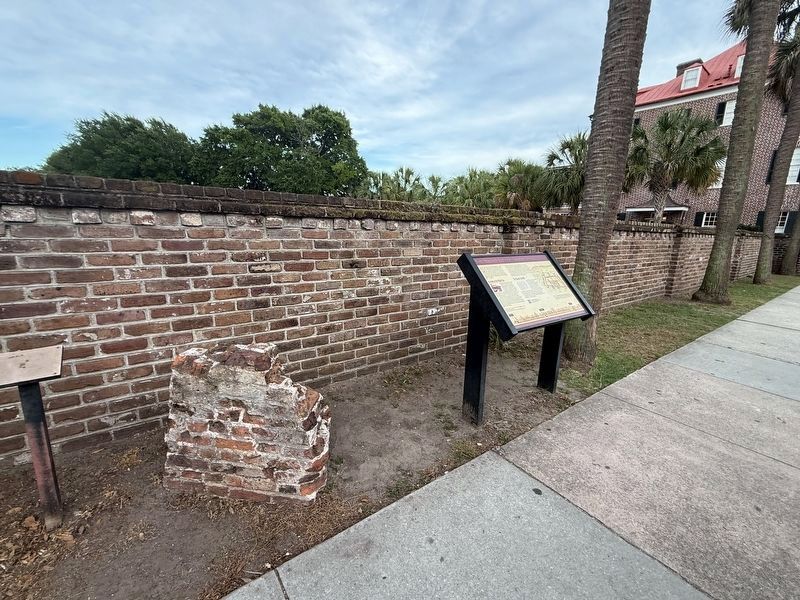 The Walled City of Charles Town Marker. Click for full size. The Walled City of Charles Town Marker image. Click for full size.