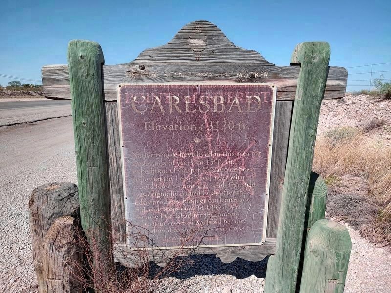 Carlsbad Marker Side. Click for full size. Carlsbad Marker Side image. Click for full size.