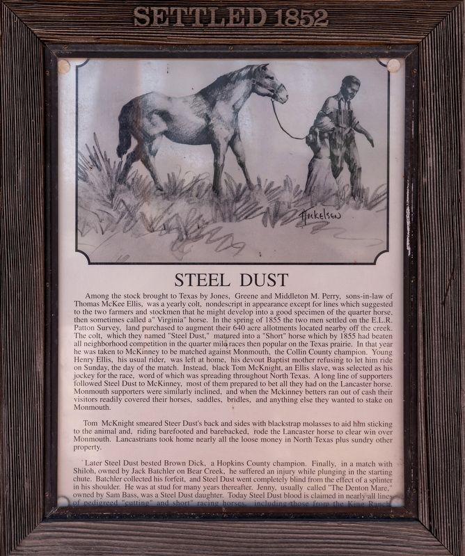 Steel Dust Marker. Click for full size. Steel Dust Marker image. Click for full size.