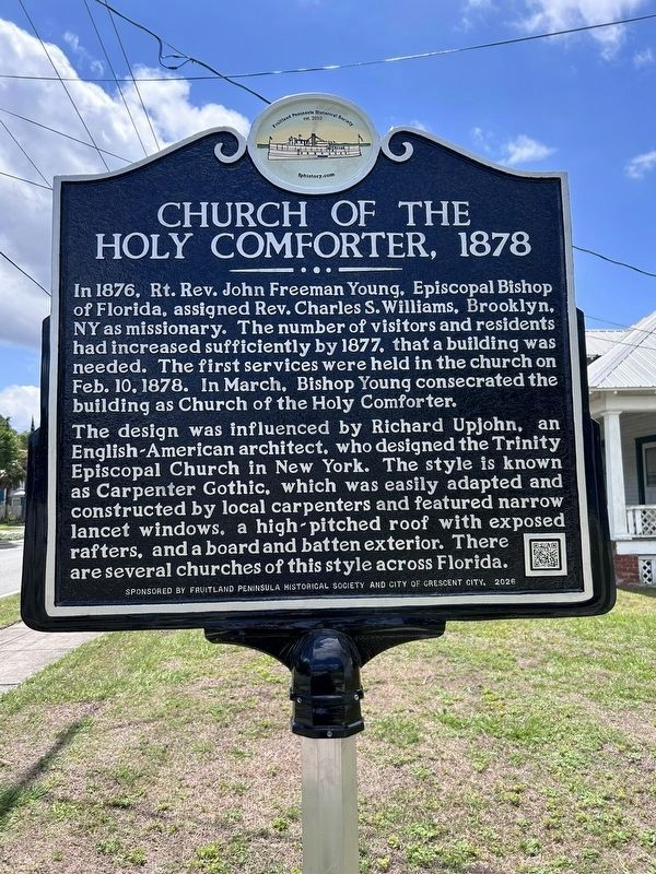 Church of the Holy Comforter, 1878 Marker. Click for full size. Church of the Holy Comforter, 1878 Marker image. Click for full size.