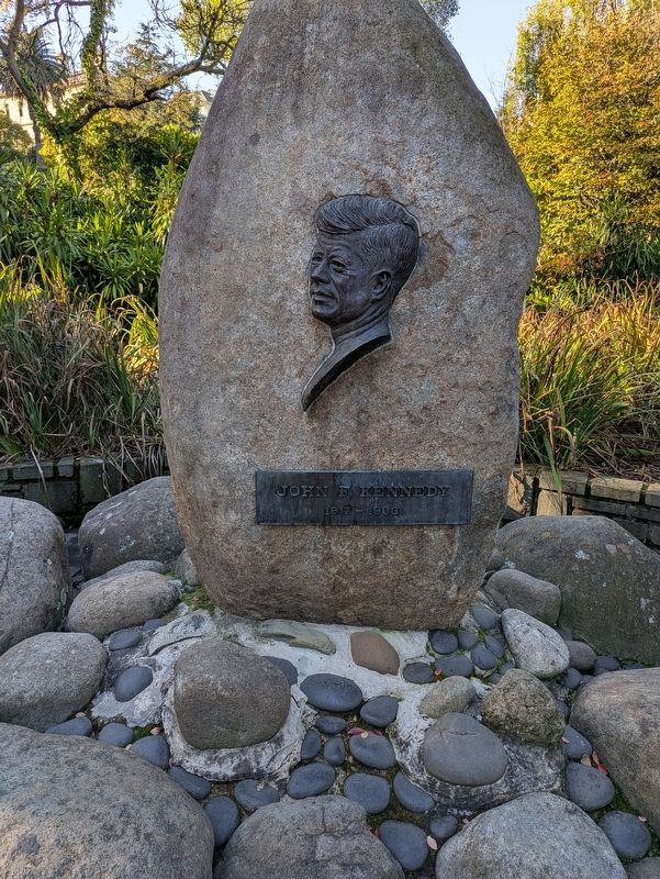 John F. Kennedy Memorial. Click for full size. John F. Kennedy Memorial image. Click for full size.
