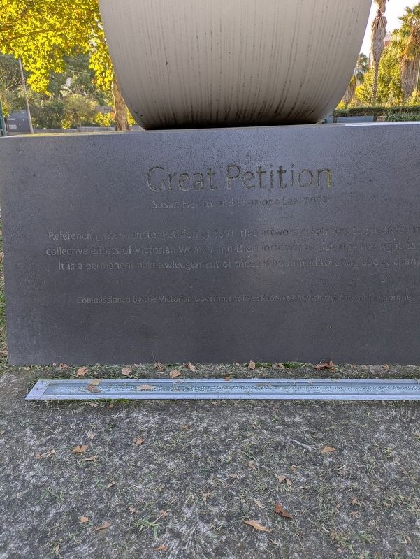 Great Petition Marker. Click for full size. Great Petition Marker image. Click for full size.
