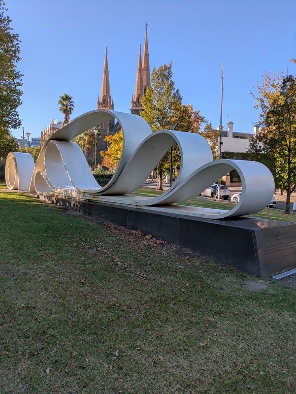 Great Petition Sculpture Marker. Click for full size. Great Petition Sculpture Marker image. Click for full size.