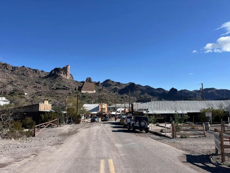Oatman, Arizona Marker image. Click for full size.