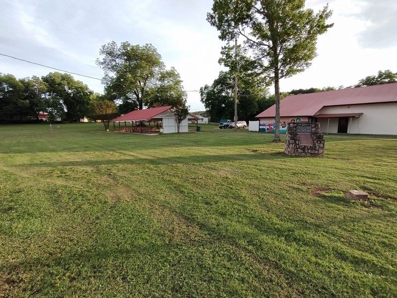Site of Leesburg Marker. Click for full size. Site of Leesburg Marker image. Click for full size.