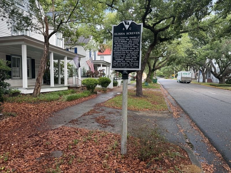 Elisha Screven / William Screven Marker. Click for full size. Elisha Screven / William Screven Marker image. Click for full size.