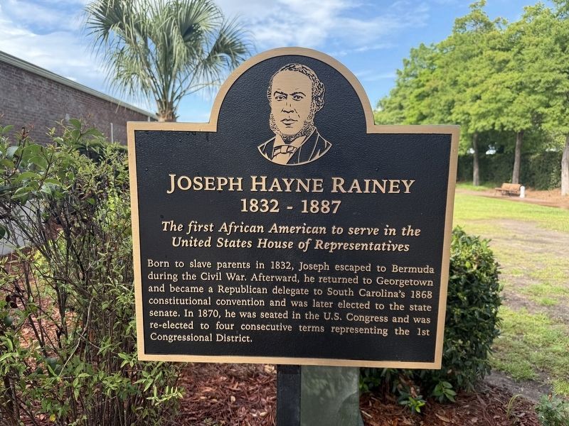 Joseph Hayne Rainey Marker image. Click for full size.