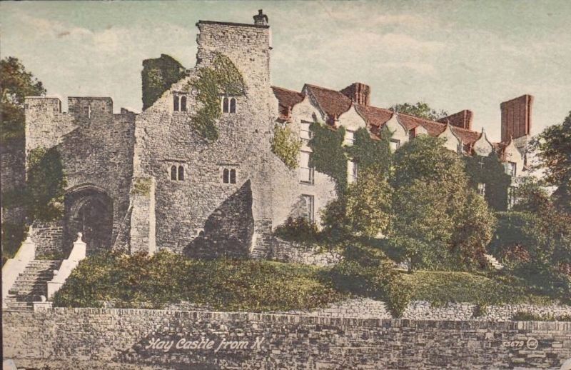 Hay Castle from N.. Click for full size. Hay Castle from N. image. Click for full size.