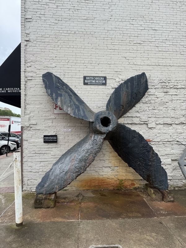 Ship's Propeller Display. Click for full size. Ship's Propeller Display image. Click for full size.