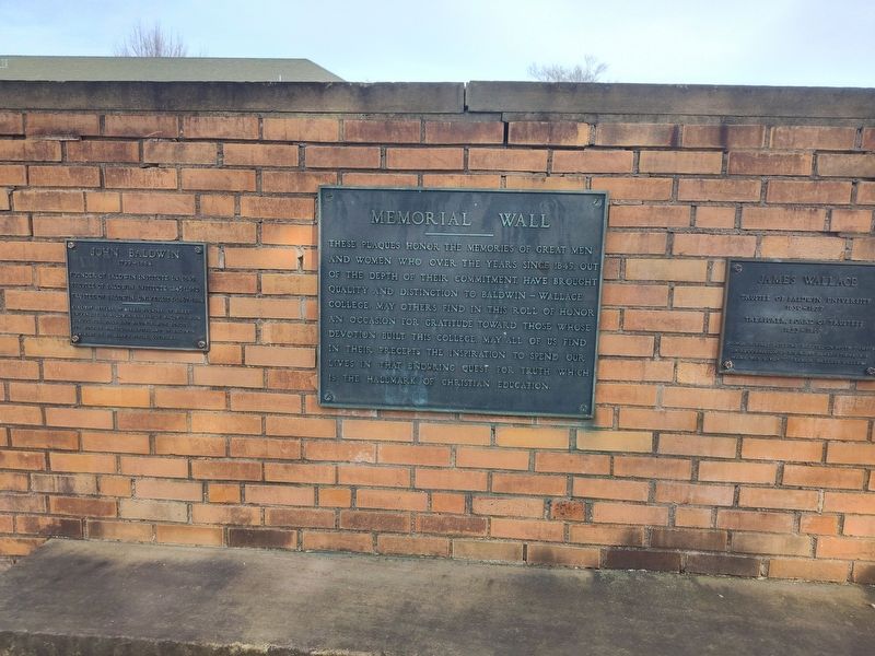 James Wallace Marker. Click for full size. James Wallace Marker image. Click for full size.
