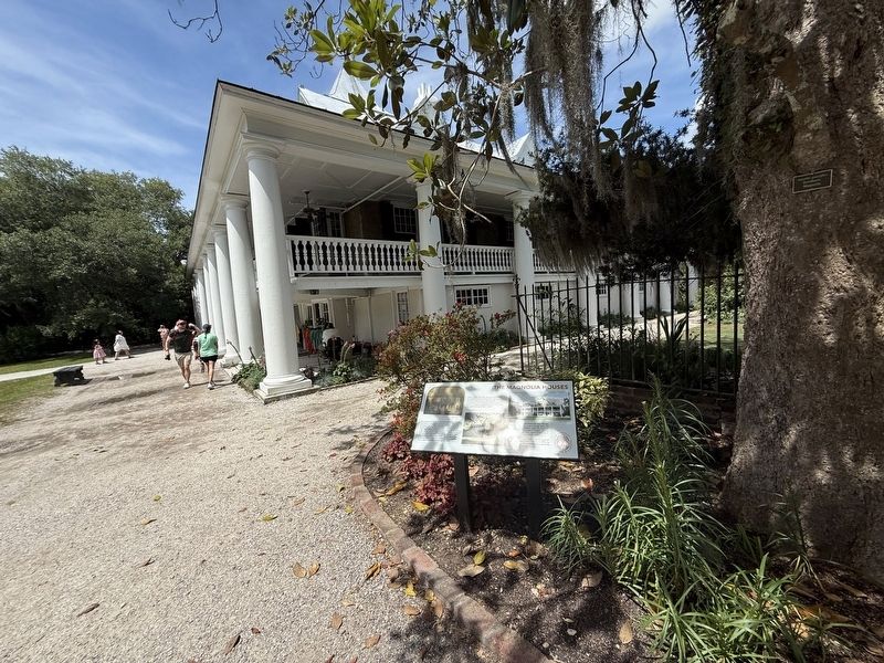 The Magnolia Houses Marker. Click for full size. The Magnolia Houses Marker image. Click for full size.