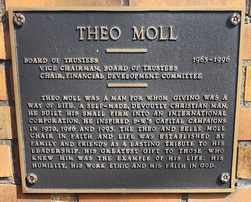Theo Moll Marker image. Click for full size.