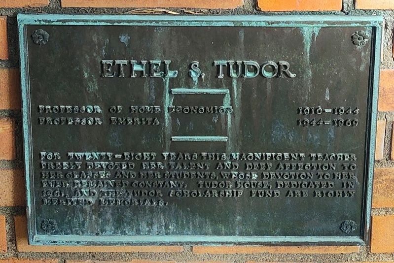 Ethel S. Tudor Marker image. Click for full size.