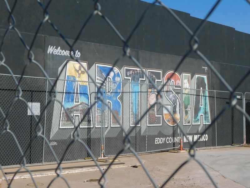 Welcome to Artesia Marker and Mural image. Click for full size.