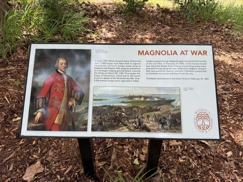 Magnolia at War Marker. Click for full size. Magnolia at War Marker image. Click for full size.