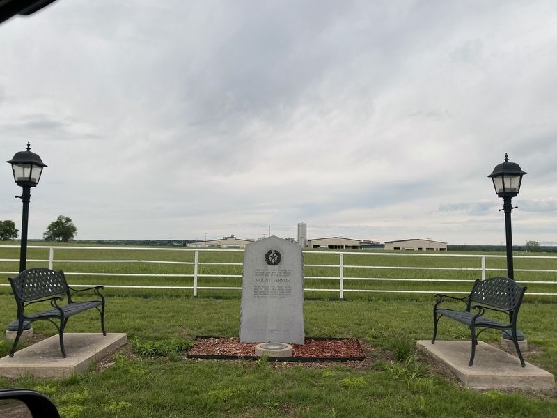 Mount Vernon Marker image. Click for full size.