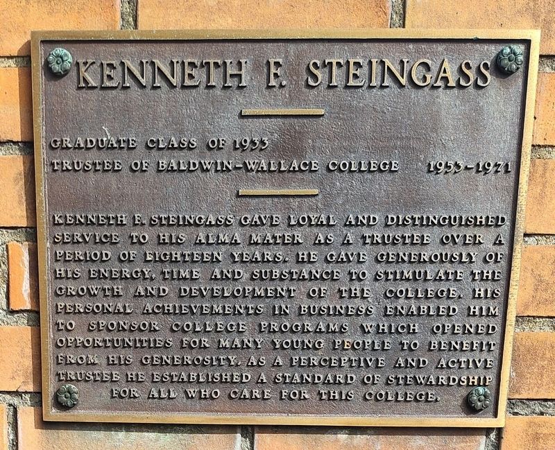Kenneth E. Steingass Marker image. Click for full size.