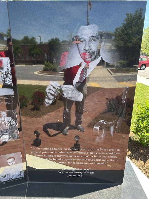 Remembering Congressman Parren J. Mitchell Marker image. Click for full size.