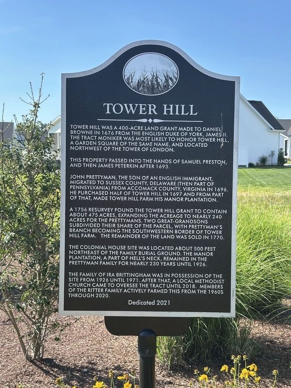 Tower Hill Marker image. Click for full size.