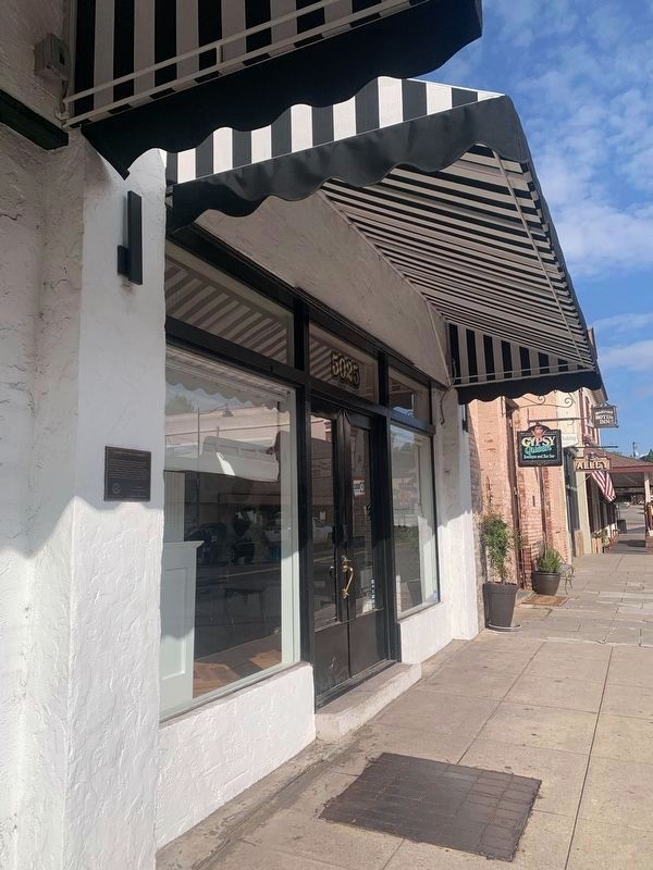 Mariposa Meat Market Marker image. Click for full size.