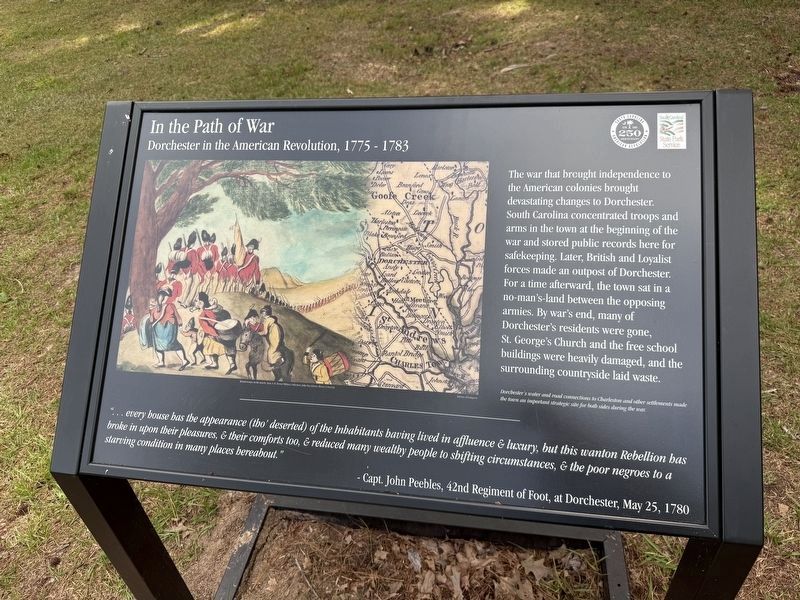 In the Path of War Marker image. Click for full size.