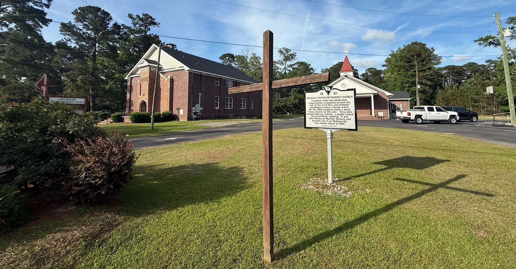 Murray United Methodist Church Marker image. Click for full size.