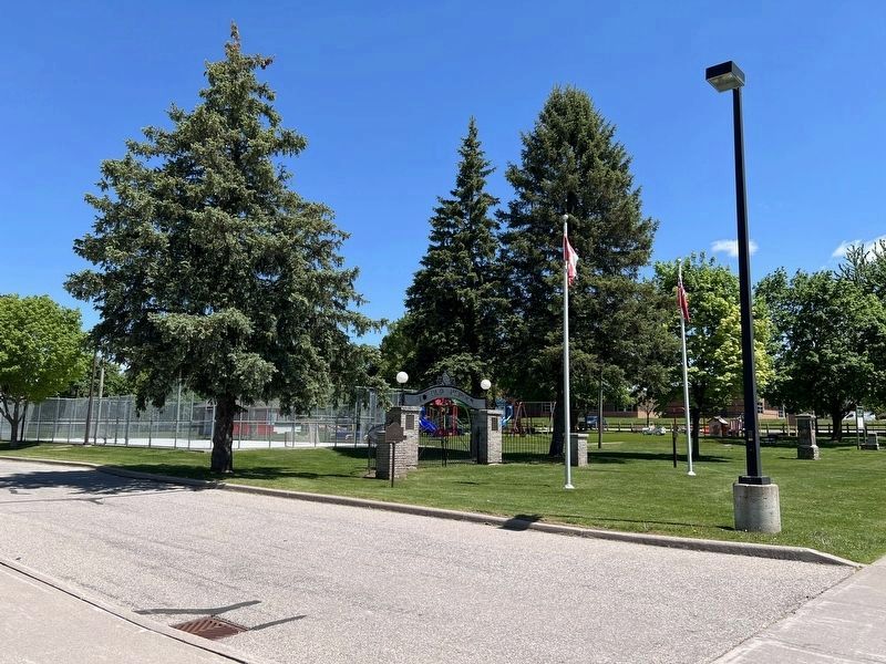 Plattsville Park History Marker. Click for full size. Plattsville Park History Marker image. Click for full size.
