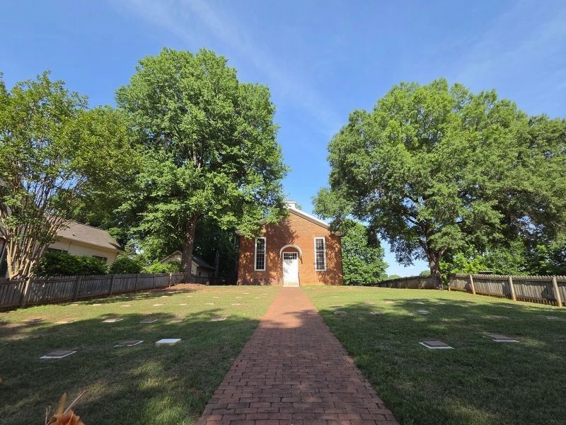 Full view of The African American Graveyard at St Philips Moravian image. Click for full size.