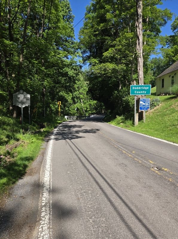 Doddridge County / Harrison County Marker image. Click for full size.