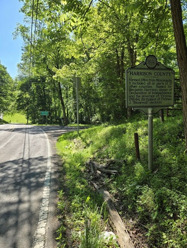 Doddridge County / Harrison County Marker image. Click for full size.