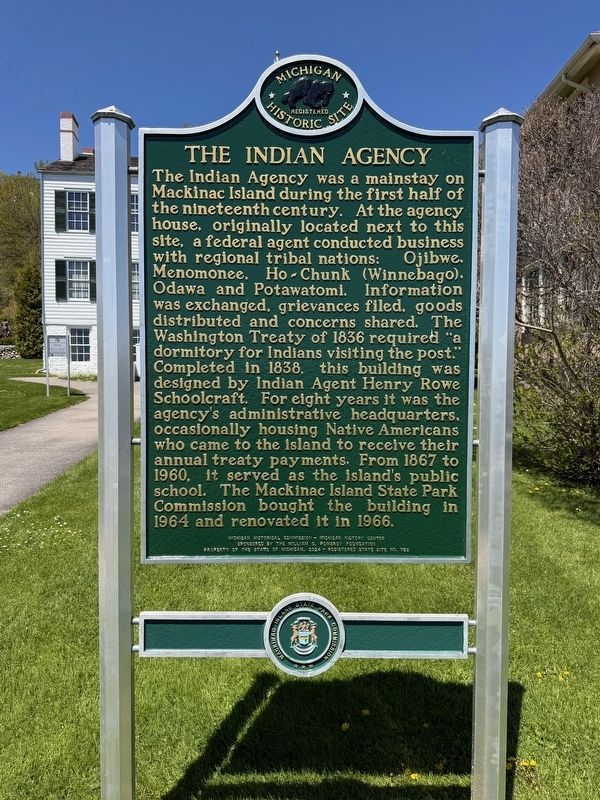 The Indian Agency Marker image. Click for full size.