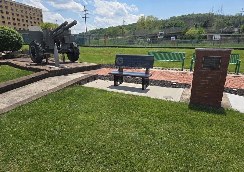Dedicated in Honor of All Veterans Marker image. Click for full size.