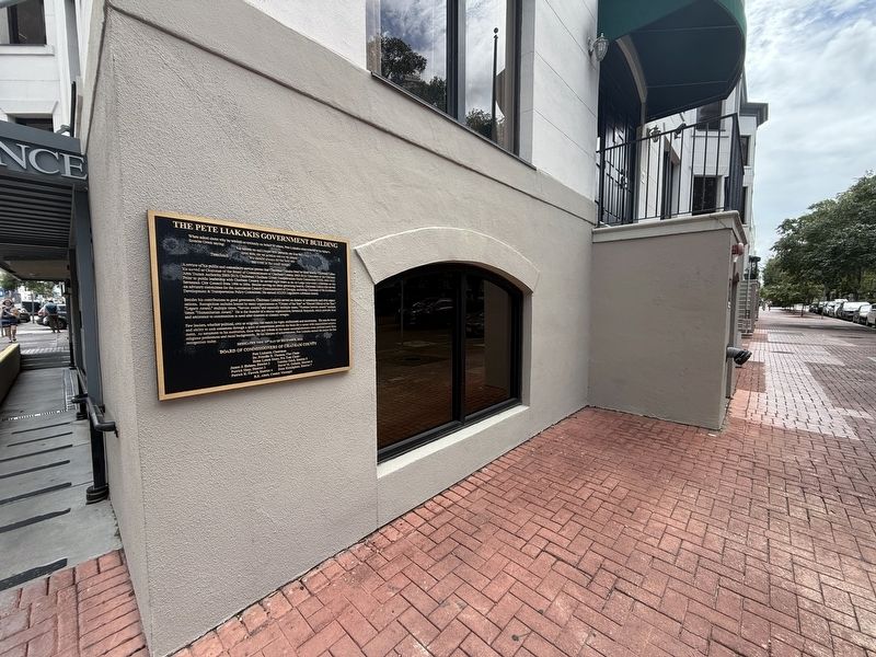 Pete Liakakis Government Building Marker image. Click for full size.