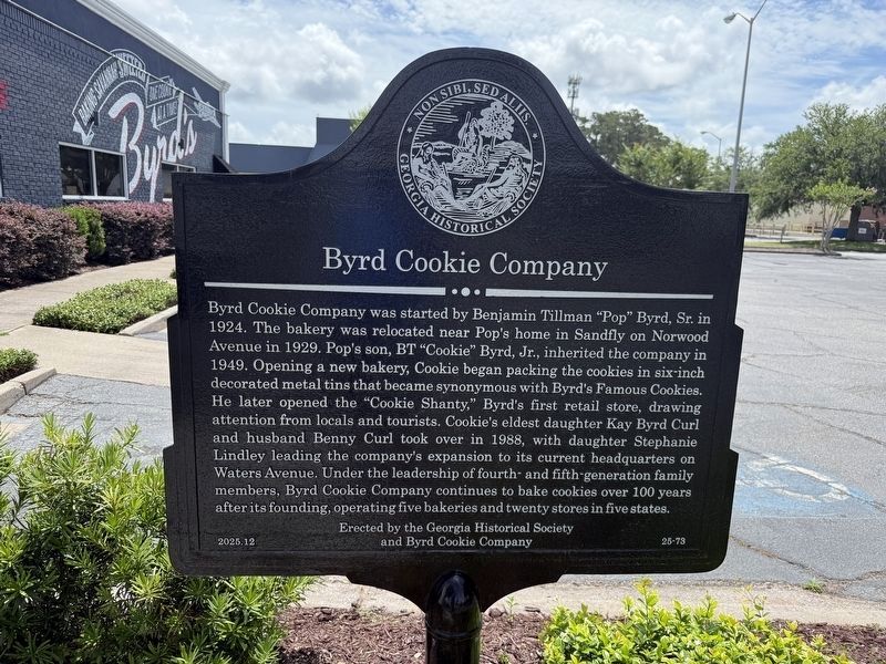 Byrd Cookie Company Marker image. Click for full size.