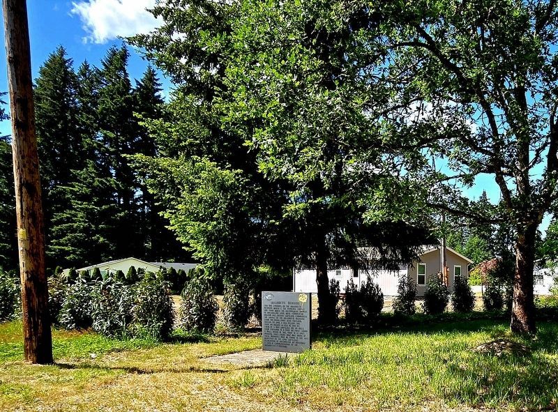 Willamette Meridian Marker. Click for full size. Willamette Meridian Marker image. Click for full size.