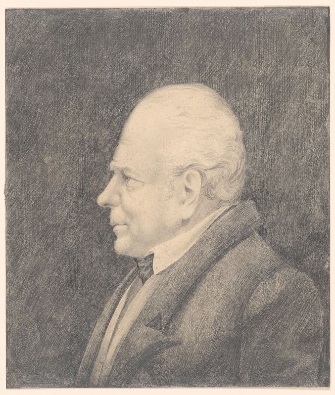 Portrait of Sir Walter Scott, Daniel Maclise image. Click for full size.