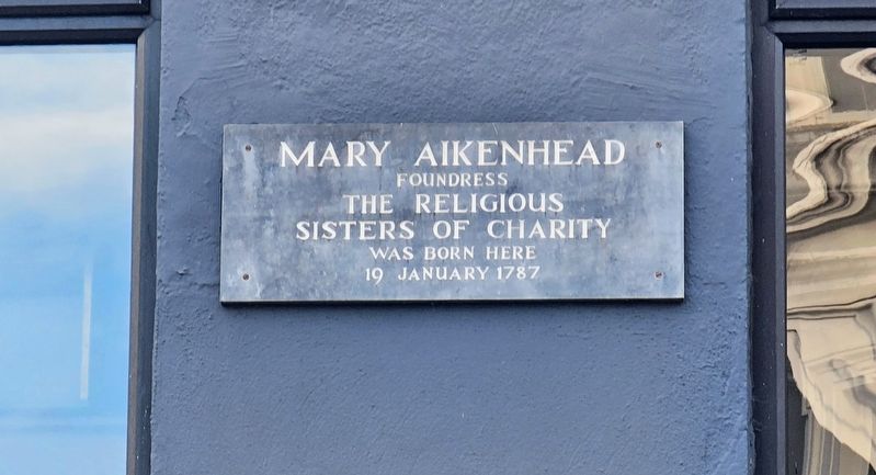 Mary Aikenhead Marker image. Click for full size.