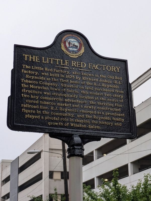 The Little Red Factory Marker. Click for full size. The Little Red Factory Marker image. Click for full size.