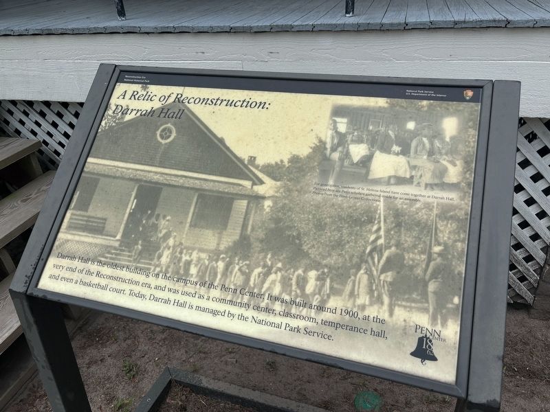 A Relic of Reconstruction: Darrah Hall Marker. Click for full size. A Relic of Reconstruction: Darrah Hall Marker image. Click for full size.