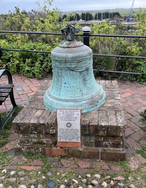Playden Church Bell Marker image. Click for full size.