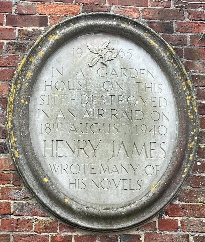 Henry James Marker image. Click for full size.