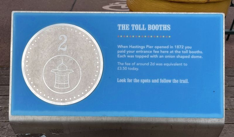 The Toll Booths Marker image. Click for full size.