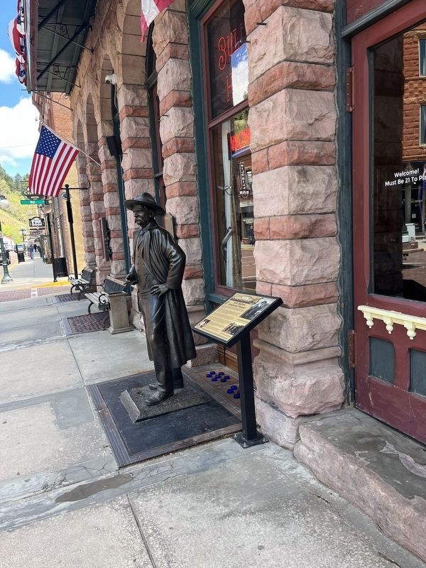 Seth Bullock Marker. Click for full size. Seth Bullock Marker image. Click for full size.
