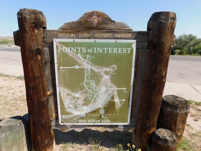 Reverse of Carlsbad Irrigation Flume Marker. Click for full size. Reverse of Carlsbad Irrigation Flume Marker image. Click for full size.