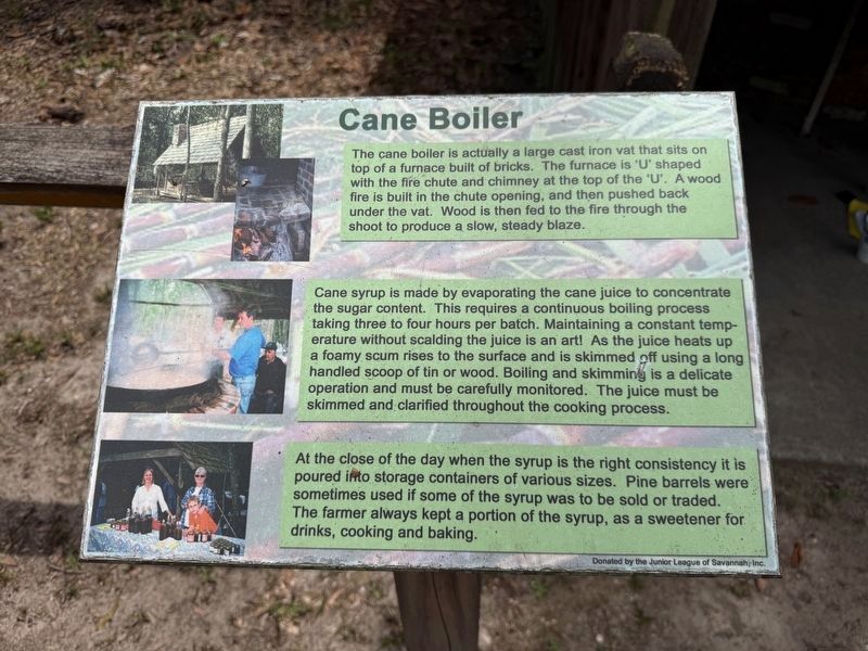Cane Boiler Marker. Click for full size. Cane Boiler Marker image. Click for full size.